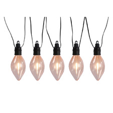 10 LED Connectable Pinecone String Light
