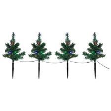 Christmas Tree Stake Lights (Set of 4)