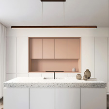 Whitaker Rubberwood LED Pendant Light