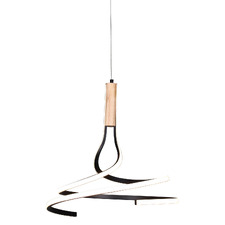 Rubio Timber & Metal LED Pendant Light