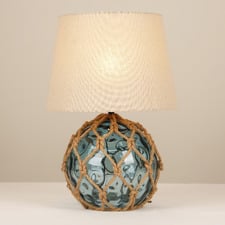 Lucero Rope & Glass Table Lamp