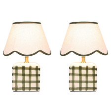 32cm Belle Ceramic Table Lamps (Set of 2)