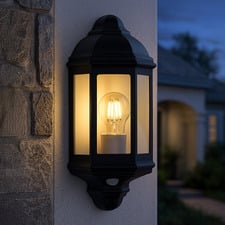 Mckinney Outdoor Wall Light with Sensor