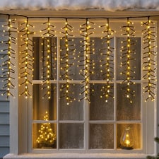 Athena Waterfall LED Cluster Lights
