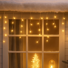 480 Fatima Twinkle LED Icicle Lights