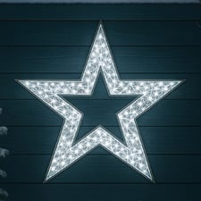 Xysha Star Christmas Light Display