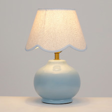 Mihana Ceramic & Linen Table Lamp