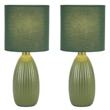 Leonard Ceramic Table Lamps (Set of 2)