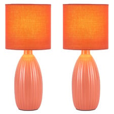 Leonard Ceramic Table Lamps (Set of 2)