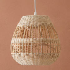 Avery Rattan Pendant Light