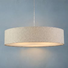 Montmorency Steel 3 Light Pendant
