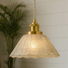 Brent Glass Pendant Light