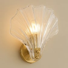 Abel Glass Wall Light