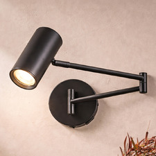 Calexico Aluminium Adjustable Wall Spotlight with USB