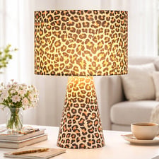 Tyler Leopard Table Lamp