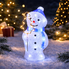Nora Snowman LED Christmas Decoration