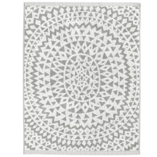 large round bath mat