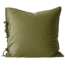Maison Vintage Linen-Blend European Pillowcase