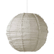 Cloud Fringed Round Pendant Shade