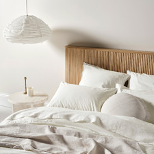 Evie Stonewashed Organic Cotton Sheet Set