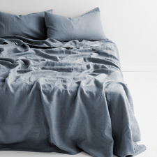 Evie Stonewashed Organic Cotton Sheet Set