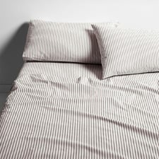 Ticking Stripe Cotton Sheet Set