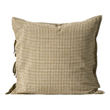 Mini Gingham Linen & Cotton European Pillowcase