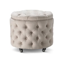 Small Mushroom Jessica Storage Ottoman