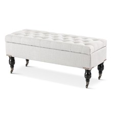 Mushroom Ruby Storage Dressing Bench