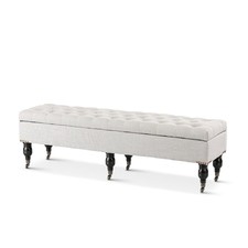 Large Mushroom Ruby Storage Dressing Bench