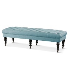 Teal Alice Dressing Bench