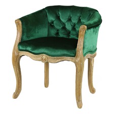 Emerald Eleanor Cabriole Chair