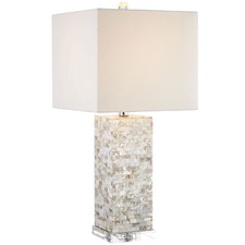 62cm Mother of Pearl Table Lamp