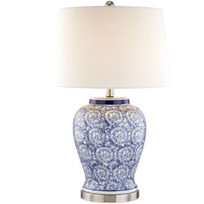 Eliza Swirl Ceramic Table Lamp