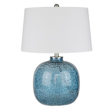 65cm Winters Glass Table Lamp