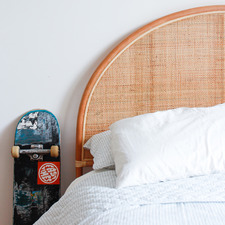Natural Maleeka Safa Rattan Bedhead