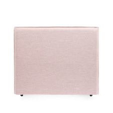 Dusty Pink Diablo Bedhead with Slipcover