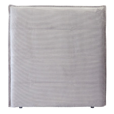 Diablo Bedhead with Corduroy Slipcover