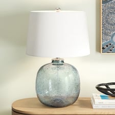 Winters Glass Table Lamp