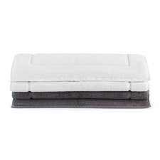 Riverstone Grey Bamboo & Cotton Bath Mat