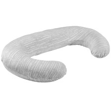 Grey C-Shaped Maternity Pillow