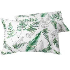 Becky Cotton Sateen Standard Pillowcase Set (Set of 2)