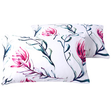 Alena Cotton Sateen Standard Pillowcase Set (Set of 2)
