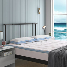 Cool Breathe Memory Fibre Mattress Topper