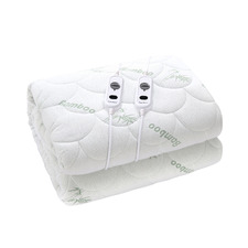 Diere Quilted Bamboo-Blend Electric Blanket