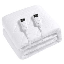 Multizone HealthGuard Quilted Cotton Electric Blanket