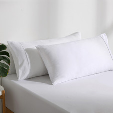 Washed Microfibre King Pillowcases (Set of 2)