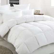 White Duck Down & Feather Extra Warm Winter Quilt