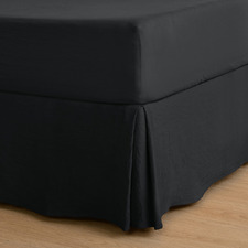 Superfine Pleated Washed Microfibre Valance