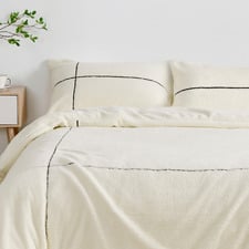Snow Jasper Teddy Fleece Quilt Cover Set